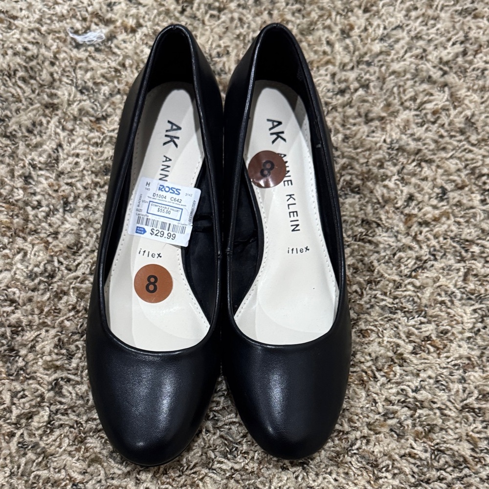 Anne Klein Black Heels